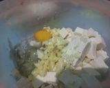 Foto langkah ke 2 dari resep Bakwan teri nasi basah dan tahu.