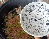 รูปขั้นตอนการทำที่ 3 ของ หมูสับผัดถั่วฝักยาว