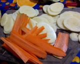 Foto del paso 3 de la receta: Tortilla de vegetales y carne picada