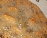 A picture of step 3 of Potato with egg n akra.