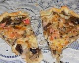 Foto del paso 10 de la receta: Tarta de cebolla, berenjena, hongos y Kanikama