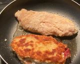 Foto del paso 3 de la receta: Pechuga de pollo rellena de jamón y queso de cabra