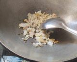 A picture of step 1 of Chickpea masala.