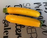 Une image de l'étape 1 de Courgettes jaunes balsamique et colombo.