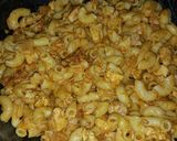 A picture of step 4 of Achari macaroni #eidkay pakwan.