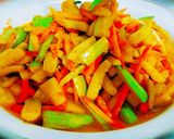 Foto langkah ke 4 dari resep Acar Kuning MW (Mentimun Wortel).