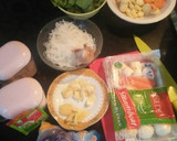 Foto langkah ke 2 dari resep Steamboat suki kuah kaldu ayam.