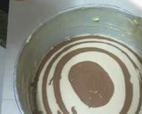 A picture of step 6 of Zebra cake#author marathon.