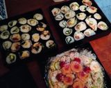 Foto del paso 2 de la receta: Tarta de sushi Japonés OSHIZUSHI🇺🇾🇯🇵押し寿司🎂