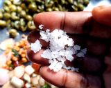 A picture of step 5 of Sundakkai (turkey berry) thogaiyal.