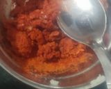 A picture of step 3 of Kadi Pakoda.