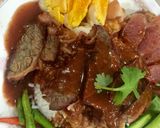 รูปขั้นตอนการทำที่ 2 ของ ข้าวเนื้อแดง