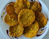 A picture of step 5 of Karela(bitter gourd) puri.