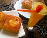 صورة لخطوة 1 من وصفة كيكة البرتقال