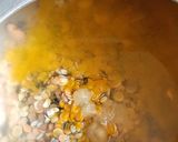 A picture of step 1 of Navratan dal.
