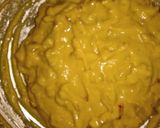 A picture of step 3 of Punjabi kadi pakode.