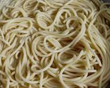 A picture of step 2 of Vegetable Spaghetti.