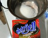 Foto langkah ke 1 dari resep Nutrijell Kopi Susu Gula Aren.