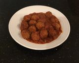 A picture of step 5 of Meatballs.