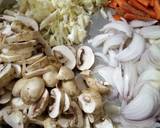 Mushroom pulao recipe step 1 photo