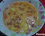 Foto del paso 3 de la receta: Habichuelas pintas con arroz picantes