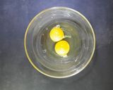A picture of step 2 of Egg Stuffed Paranthas.
