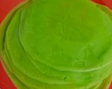 Foto langkah ke 3 dari resep Dadar Gulung Isi Unti Kelapa.