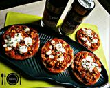 A picture of step 13 of Mini bread pizza desi style.
