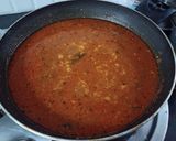 A picture of step 5 of Rajma Chawal.