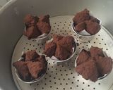 Foto langkah ke 7 dari resep Brownies Kukus Mekar Ny. Liem (anti gagal).