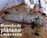 Foto del paso 11 de la receta: Bizcocho de plátano, manzana y trocitos de chocolate