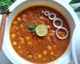 आलू छोले (aloo chole recipe in hindi) रेसिपी चरण 8 फोटो