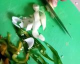 A picture of step 3 of Capsicum pakora.