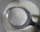A picture of step 1 of Rice sabut dana kheer.