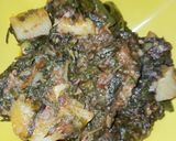 A picture of step 6 of Palak wali Roti.