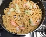 Creamy pesto pasta with mixed seafood recipe step 5 photo