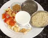 A picture of step 1 of Soy Milk And Fruits Smoothie.