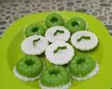 Foto langkah ke 3 dari resep Talam ubi pandan.