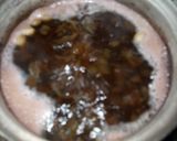 A picture of step 2 of Kashmiri tea(pink).