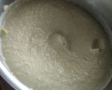A picture of step 2 of Moong Dal Idlis.