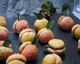 A picture of step 38 of Peach cookies.