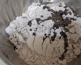 A picture of step 1 of Chocolate tea time cake.