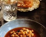 Foto del paso 4 de la receta Garbanzos guisados con calamares 🦑