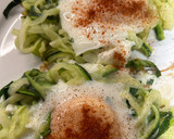 Foto del paso 5 de la receta: Nidos de calabacín 🥒 con huevo 🍳