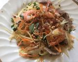 Hình bước làm 5 của món Gỏi xoài tôm thịt