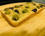 A picture of step 6 of Oliviana bread 🍞.