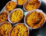 Diétás muffin liszt és vaj nélkül ! Almával,🍏és sárgarépával 🥕 recept fázis 3 fotója