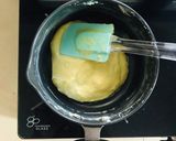 A picture of step 4 of Instant mawa modak with motichur filling.