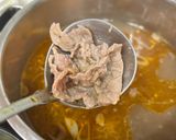 Hình bước làm 4 của món Bún Sườn Bò