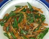 Tumis buncis mix wortel langkah memasak 3 foto